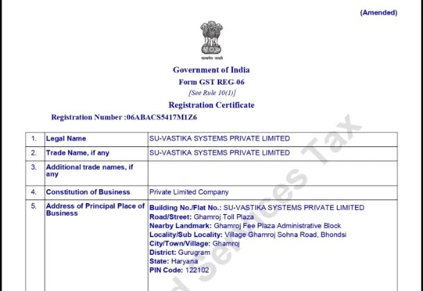 Gst Registration