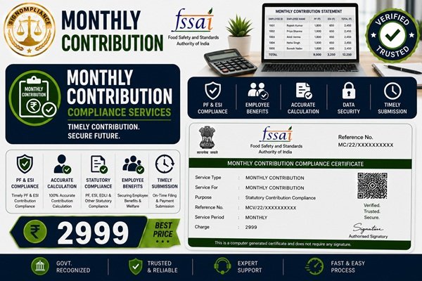 Monthly Contribution