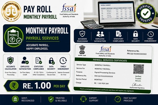 Monthly Payroll