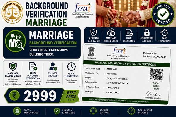 Marriage Verification