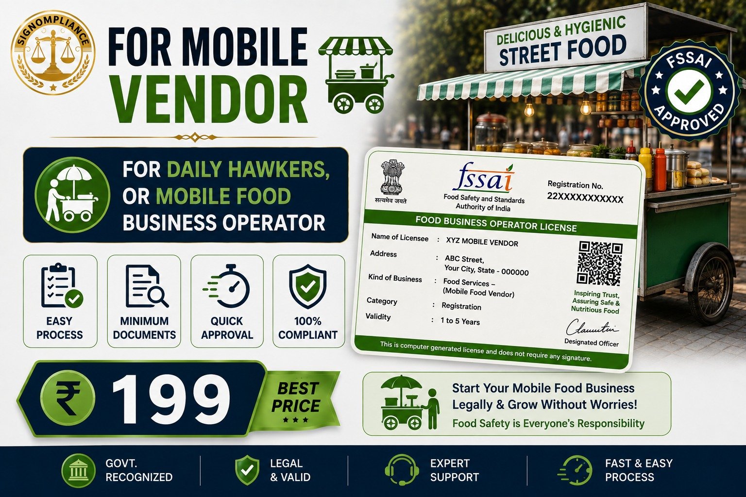  For Mobile Vendors