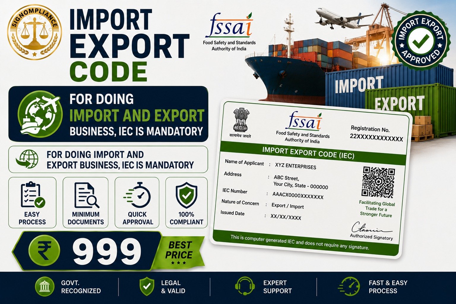 Import Export Code