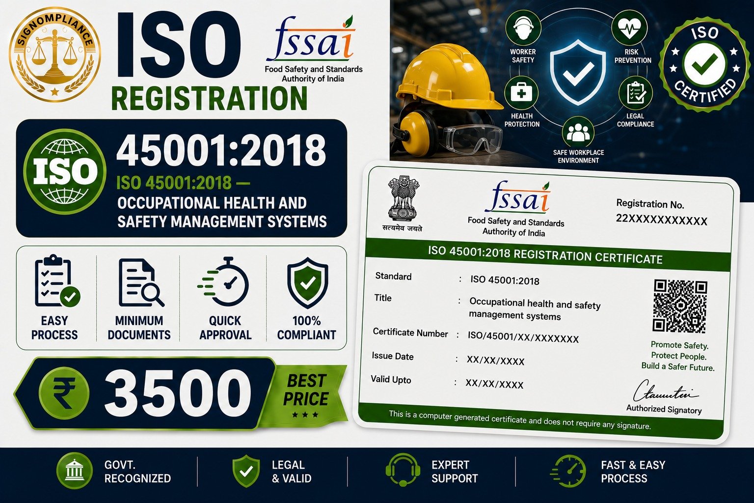 ISO 45001:2018 Certification