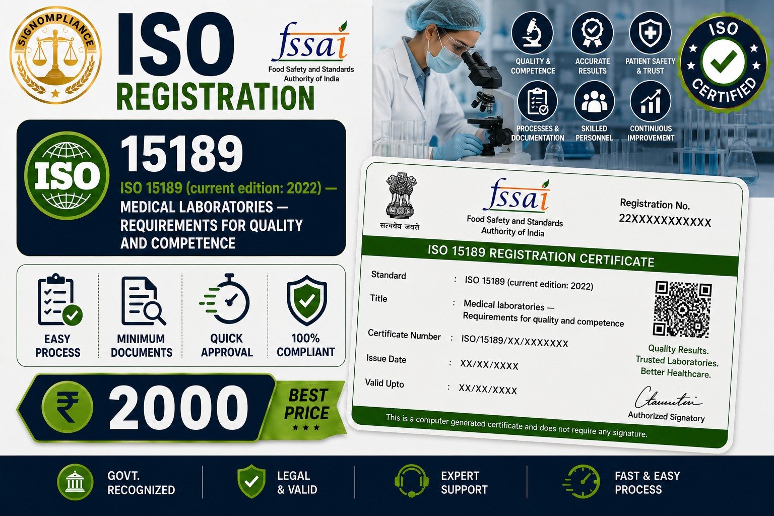 ISO 15189 Certification