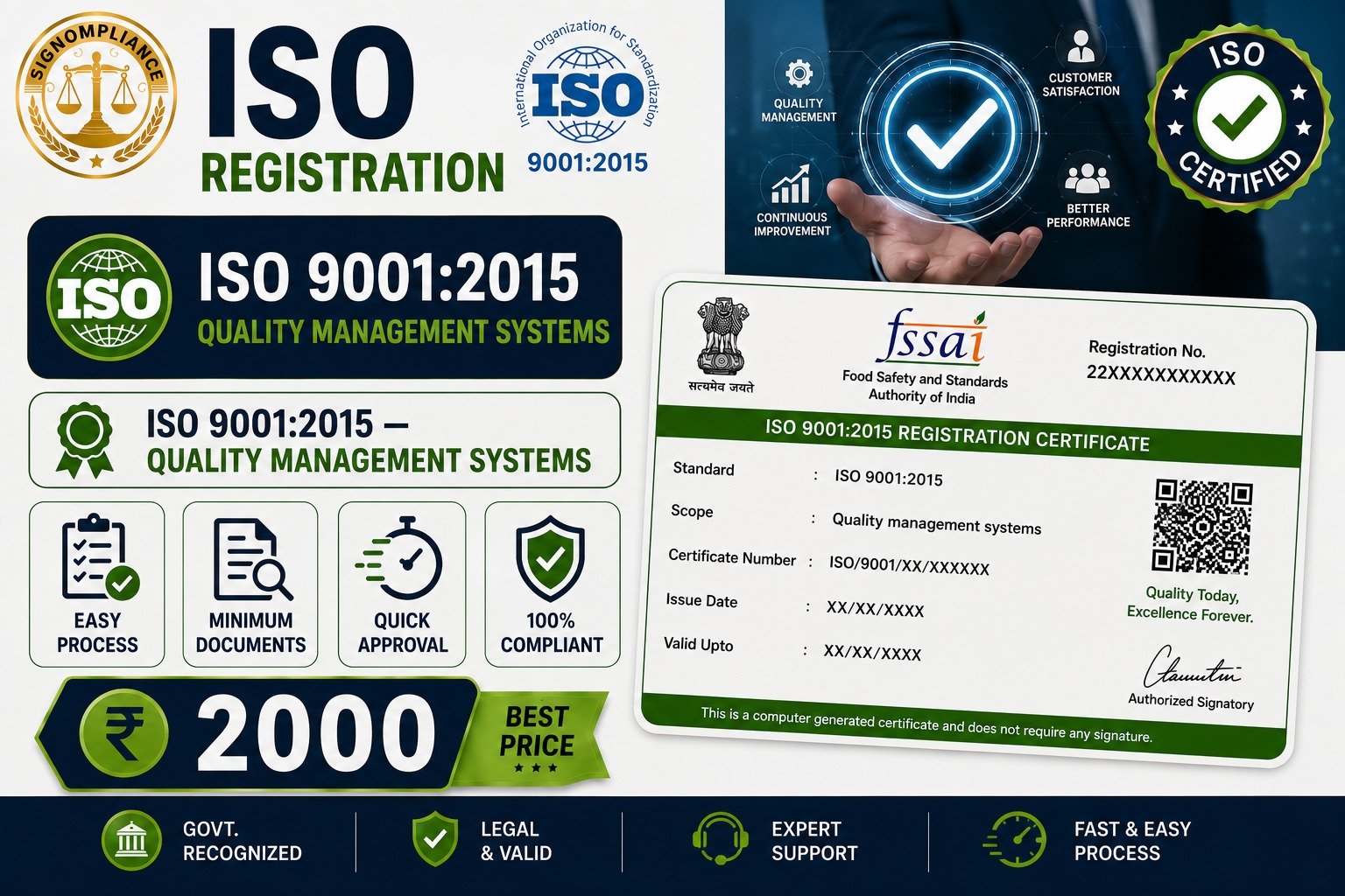 ISO 9001:2015 Certification